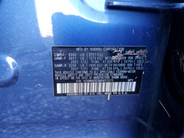2021 SUBARU ASCENT TOU - 4S4WMARD3M3457072