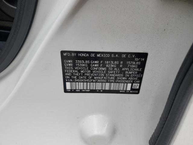 2015 HONDA FIT LX 3HGGK5H52FM736550