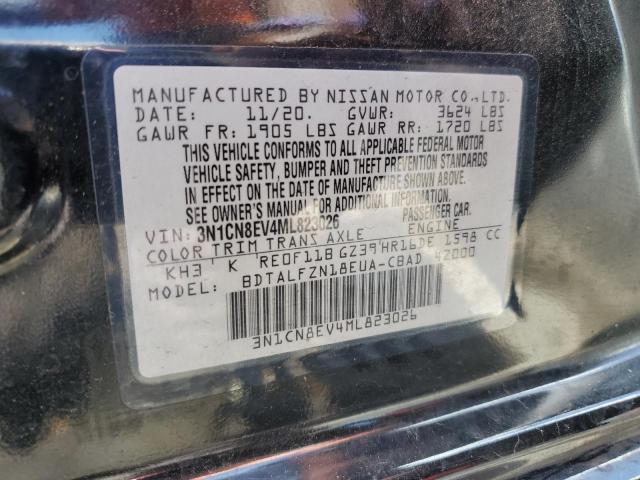 2021 NISSAN VERSA SV 3N1CN8EV4ML823026
