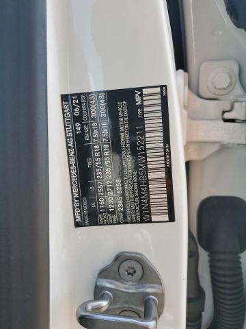 2021 MERCEDES-BENZ GLB 250 4M W1N4M4HB5MW152211