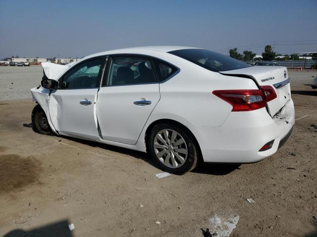 NISSAN SENTRA S 2018 white  gas 3N1AB7AP8JY301256 photo #3