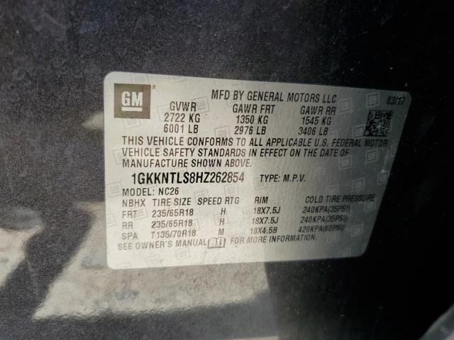 2017 GMC ACADIA ALL 1GKKNTLS8HZ262854