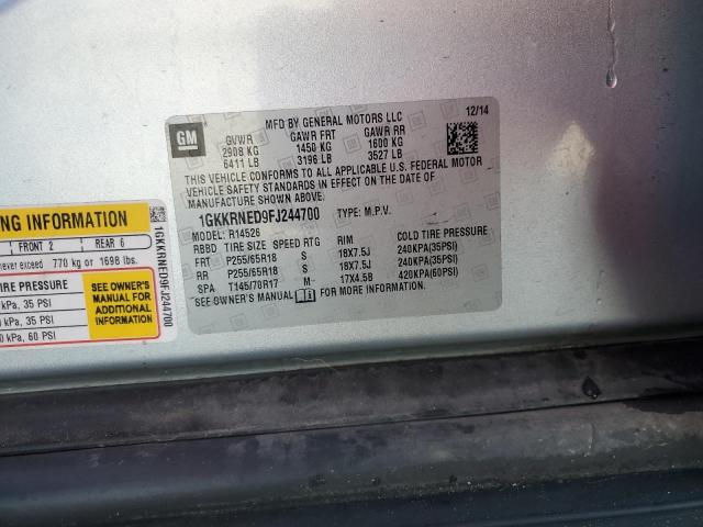 2015 GMC ACADIA SLE - 1GKKRNED9FJ244700