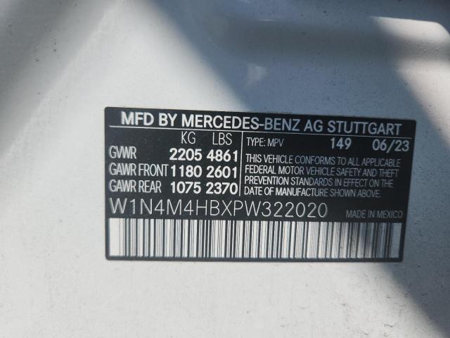2023 MERCEDES-BENZ GLB 250 4M W1N4M4HBXPW322020