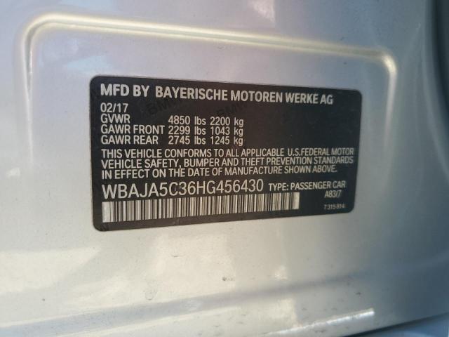 2017 BMW 530 I - WBAJA5C36HG456430