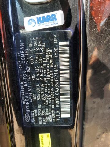 2021 HYUNDAI KONA SE - KM8K1CAA6MU724445