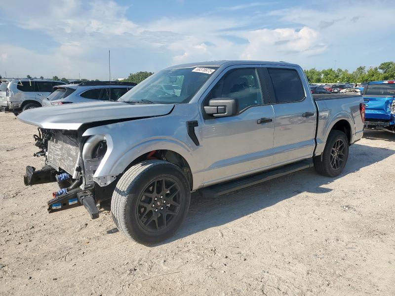 FORD F150 STX 2025 silver  gas 1FTEW2KP0SKD09341 photo #1