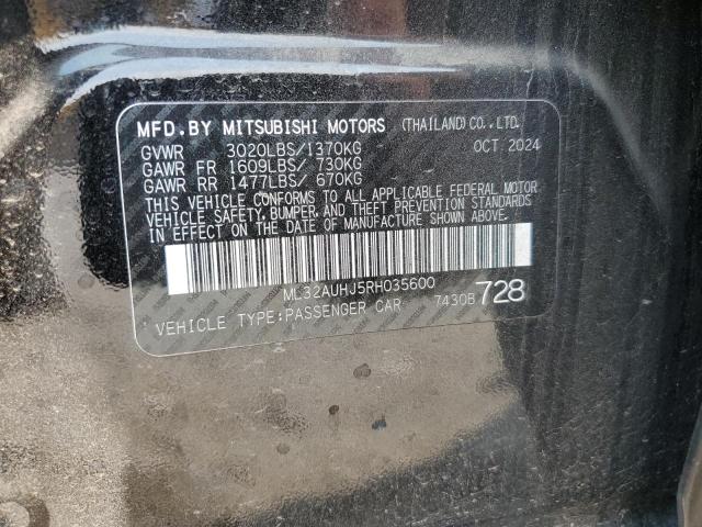 2024 MITSUBISHI MIRAGE ES ML32AUHJ5RH035600