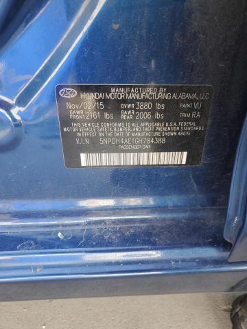 2016 HYUNDAI ELANTRA SE 5NPDH4AE1GH784388