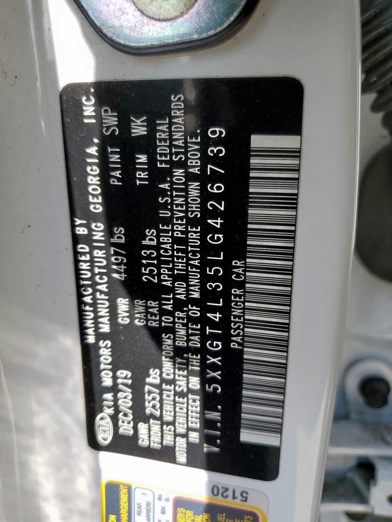 2020 KIA OPTIMA LX 5XXGT4L35LG426739