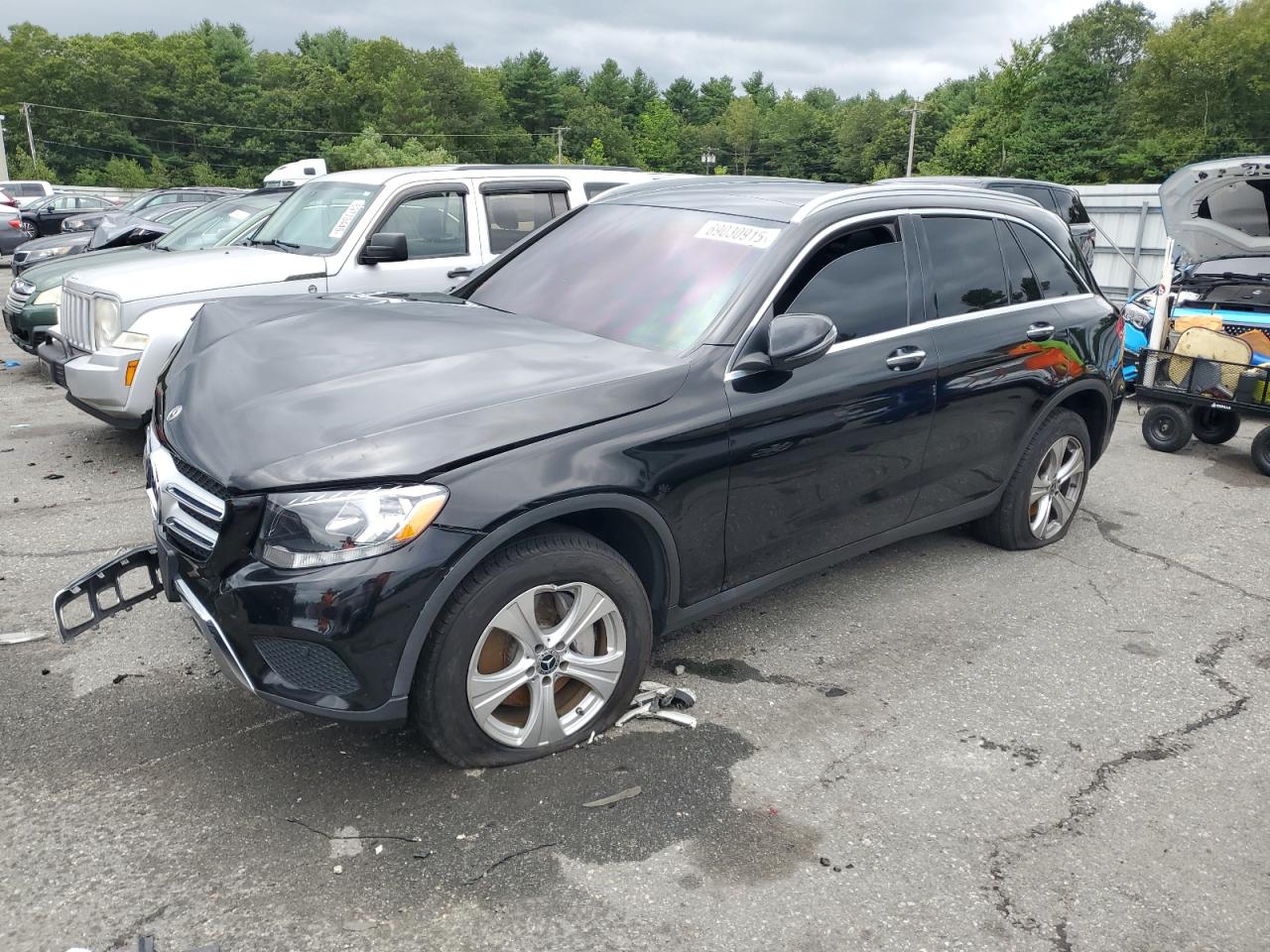 Lot #3319150266 2017 MERCEDES-BENZ GLC 300 4M
