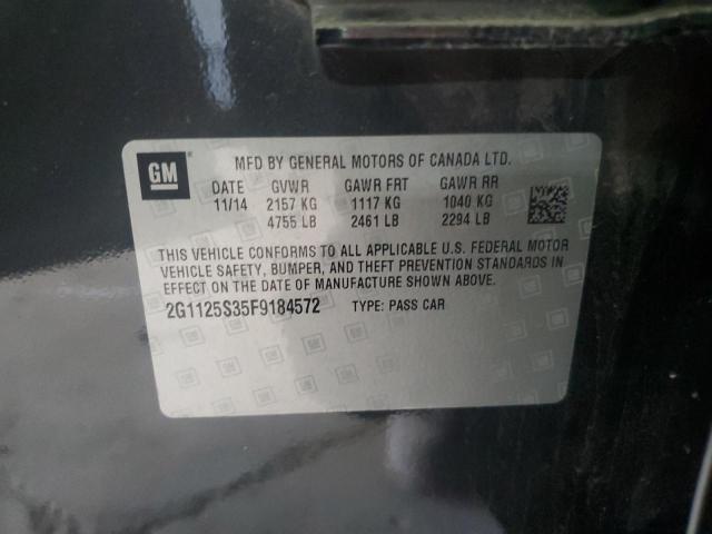 2015 CHEVROLET IMPALA LT - 2G1125S35F9184572