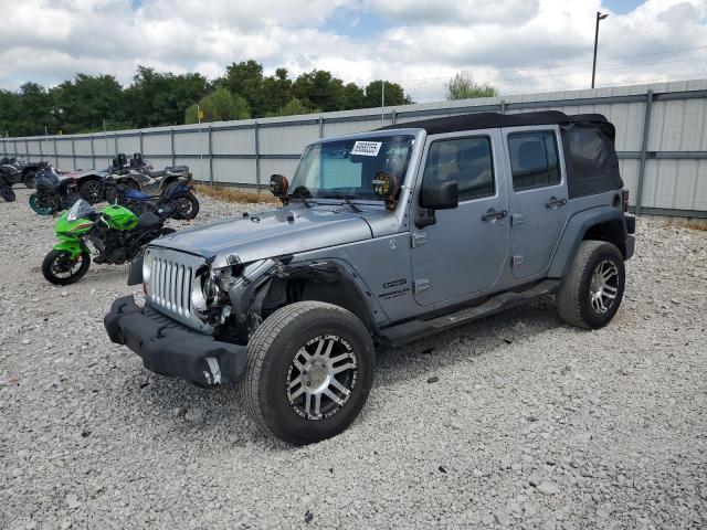 2013 Jeep Wrangler Unlimited Sport silver suv flexible 1C4BJWDG2DL685896 photo #1