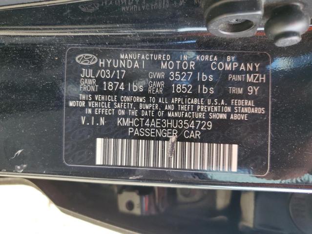 2017 HYUNDAI ACCENT SE - KMHCT4AE3HU354729