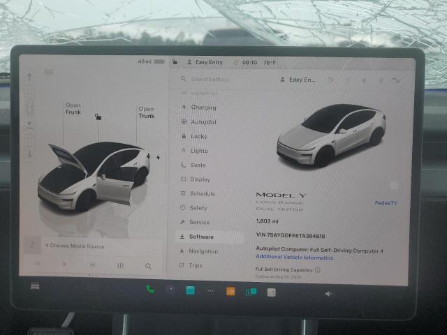 2026 TESLA MODEL Y 7SAYGDEE6TA384818