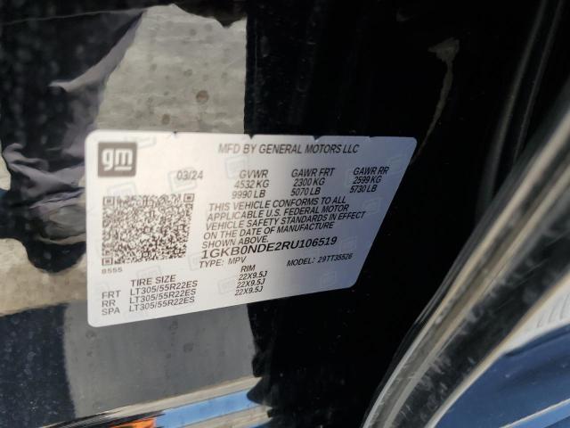 2024 GMC HUMMER SUV 1GKB0NDE2RU106519