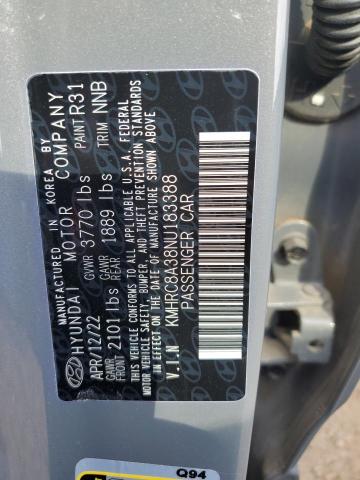 2022 HYUNDAI VENUE SEL KMHRC8A38NU183388