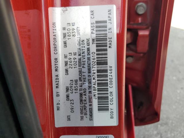 2024 MAZDA 3 PREFERRE JM1BPALM7R1702610