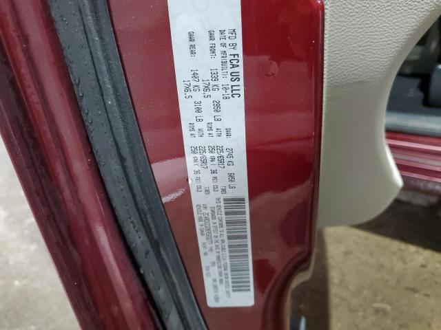 2019 DODGE GRAND CARA 2C4RDGCG9KR563277