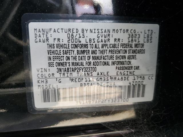 2015 NISSAN SENTRA S 3N1AB7AP2FY323700