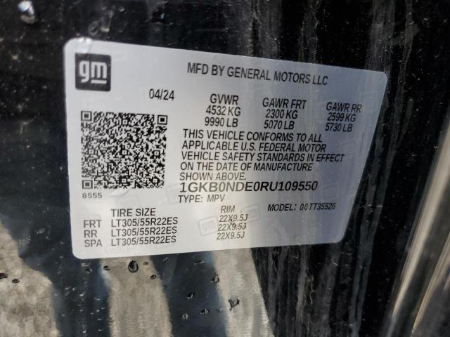 2024 GMC HUMMER SUV 1GKB0NDE0RU109550