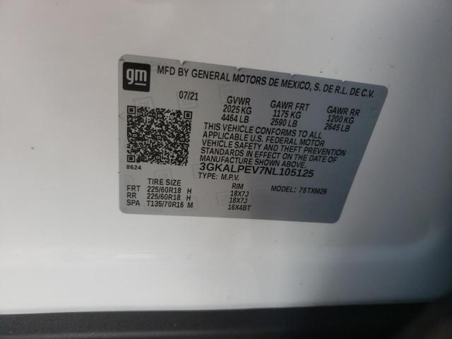 2022 GMC TERRAIN SL 3GKALPEV7NL105125