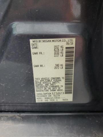 2016 NISSAN ALTIMA 2.5 - 1N4AL3AP5GN375023