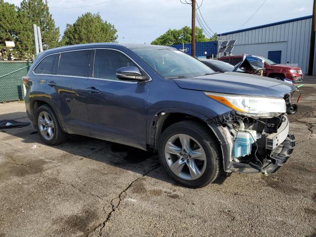 2016 TOYOTA HIGHLANDER LIMITED 5TDDKRFH5GS322198