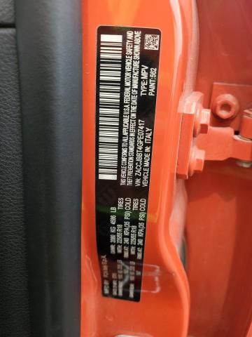 2016 JEEP RENEGADE L ZACCJBBT4GPE07417