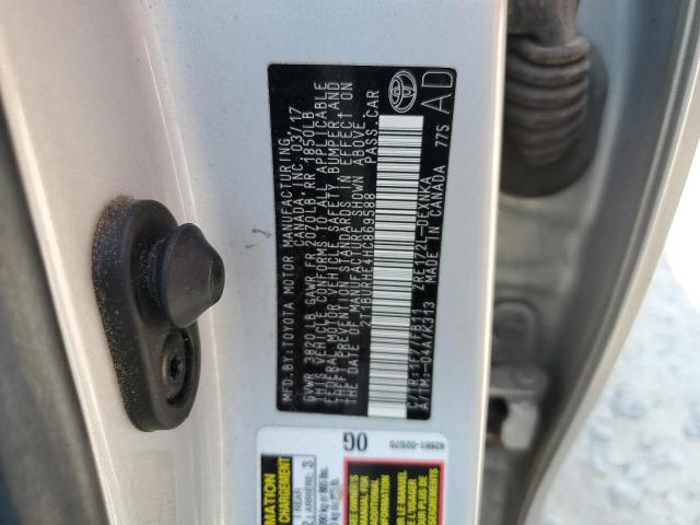 2017 TOYOTA COROLLA L 2T1BURHE4HC869588