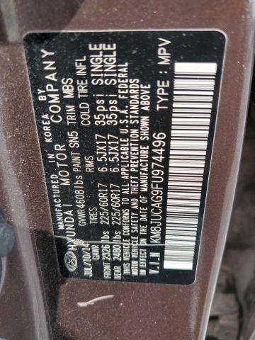 2015 HYUNDAI TUCSON LIM - KM8JUCAG9FU974496