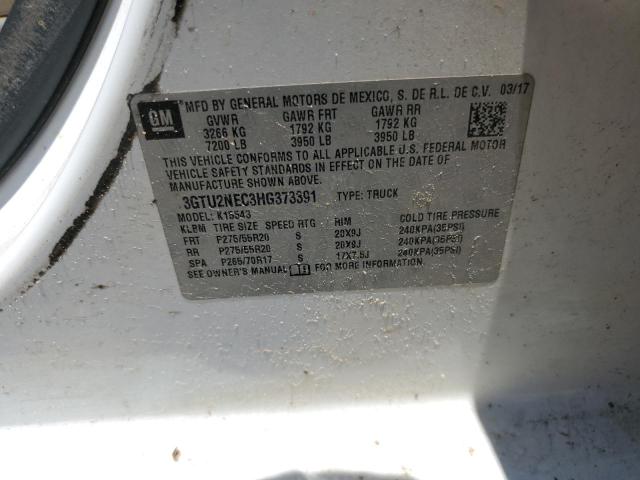2017 GMC SIERRA K15 3GTU2NEC3HG373391