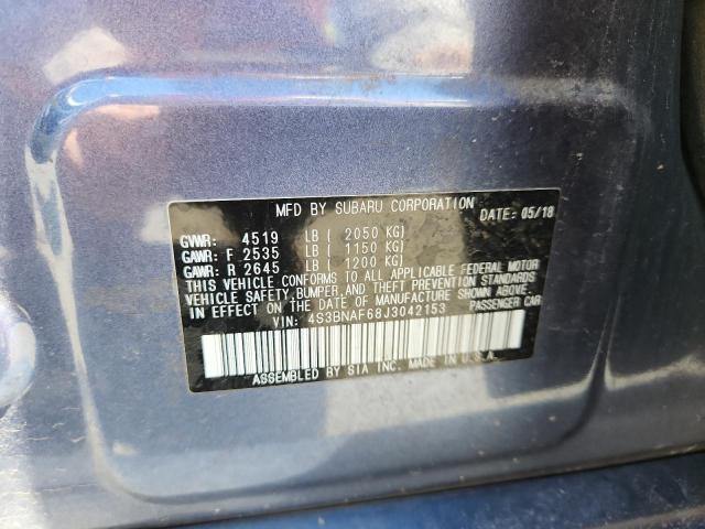 2018 SUBARU LEGACY 2.5 4S3BNAF68J3042153