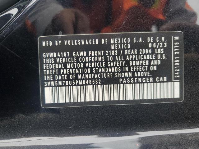 2023 VOLKSWAGEN JETTA S 3VW5M7BU5PM048682