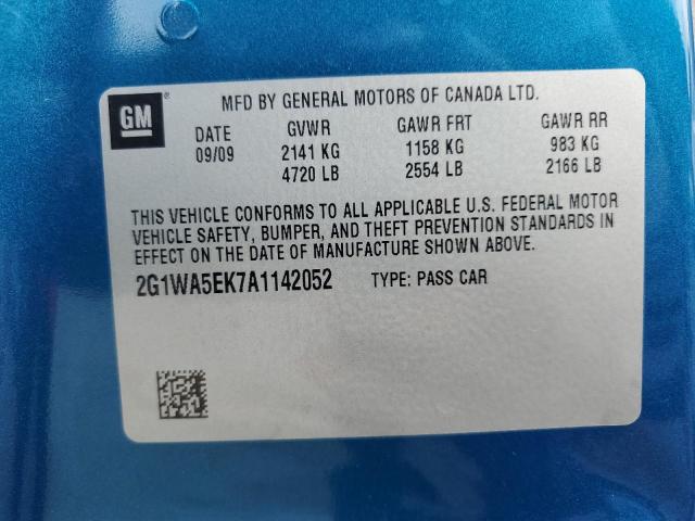 2010 CHEVROLET IMPALA LS - 2G1WA5EK7A1142052