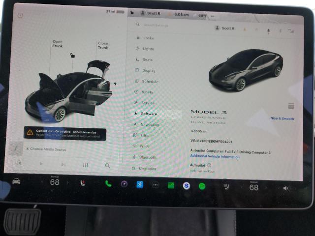 2021 TESLA MODEL 3 5YJ3E1EB6MF924271