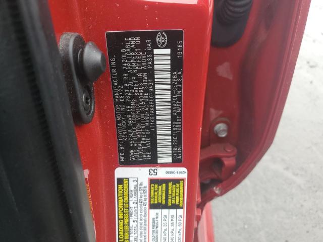 2023 TOYOTA CAMRY XSE 4T1K61AK8PU079431