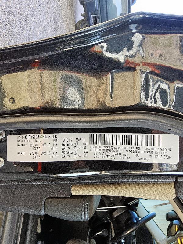 2015 JEEP CHEROKEE L 1C4PJLCS9FW553620