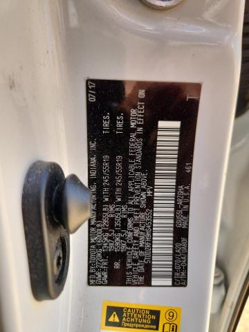 2017 TOYOTA HIGHLANDER 5TDDZRFH9HS453552
