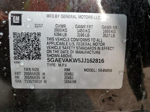 2018 BUICK ENCLAVE ES 5GAEVAKW5JJ162816