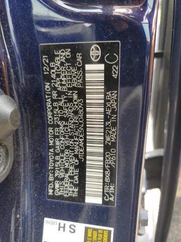 2022 TOYOTA COROLLA LE - JTDEAMDE5NJ048093
