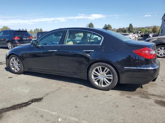 HYUNDAI GENESIS 3. 2014 black  gas KMHGC4DD6EU265463 photo #3