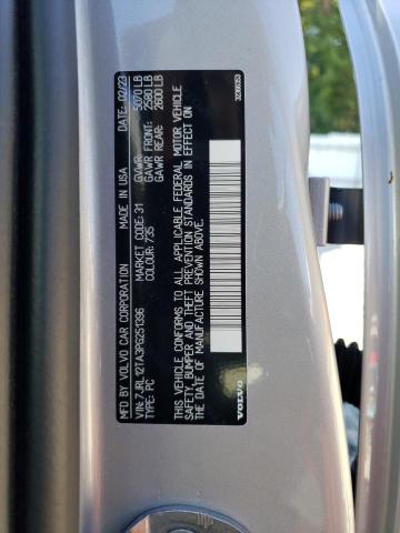 2023 VOLVO S60 ULTIMA 7JRL12TA3PG251396