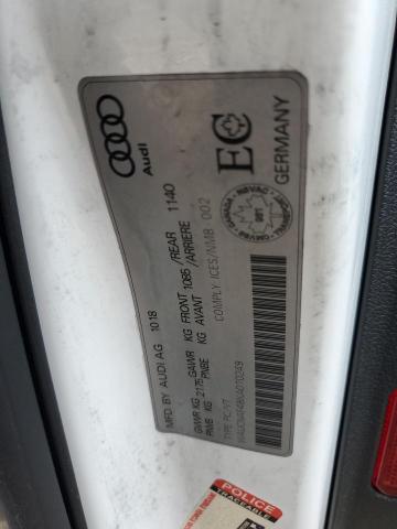 2019 AUDI A4 TECHNIK - WAUCNAF48KA010249