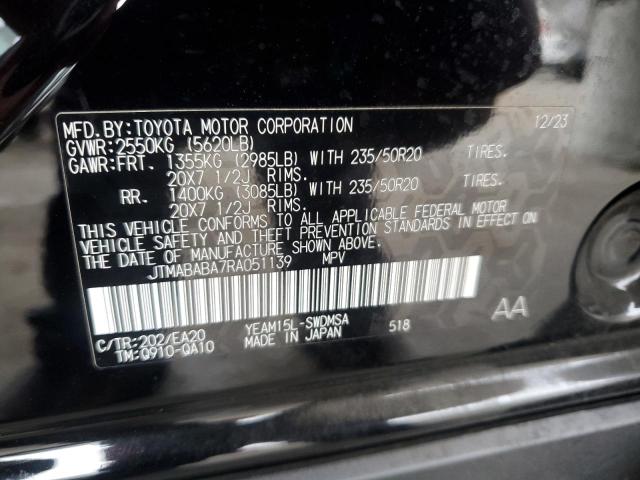 2024 SUBARU SOLTERRA P JTMABABA7RA051139