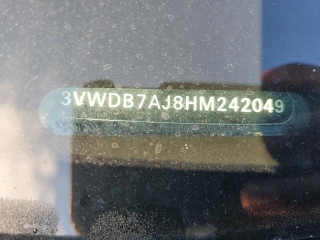 2017 VOLKSWAGEN JETTA SE 3VWDB7AJ8HM242049