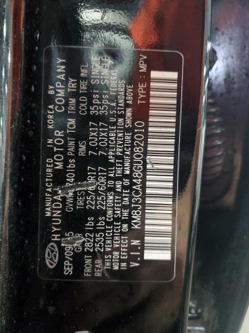 2016 HYUNDAI TUCSON LIM - KM8J3CA48GU082010