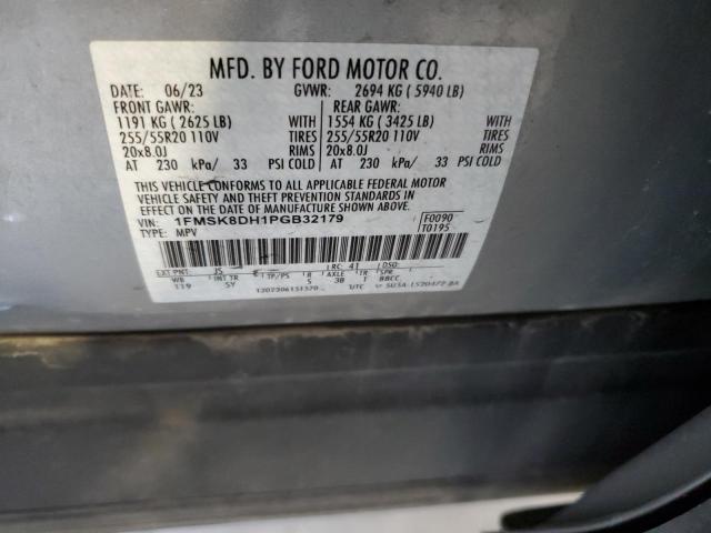 2023 FORD EXPLORER X - 1FMSK8DH1PGB32179