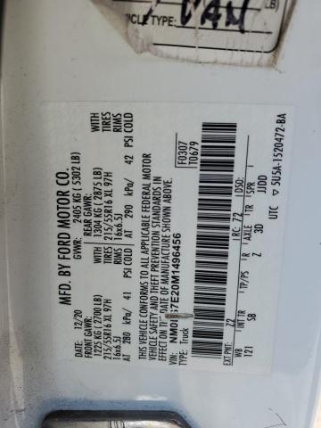 2021 FORD TRANSIT CO #3298287020