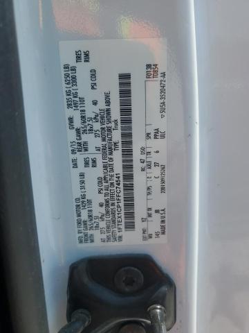 2015 FORD F150 SUPER - 1FTEX1CP1FFC74541